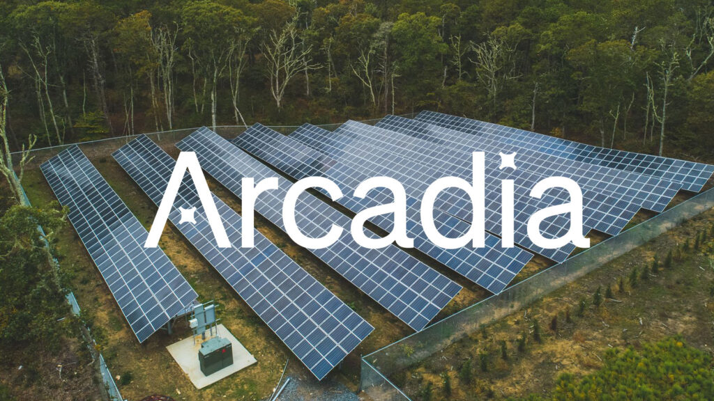 Green Energy Data Software Company Arcadia